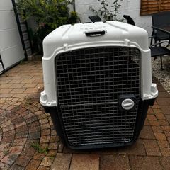 Large IATA Dog Transport Crate 120 L 80 cm W 90 cm H