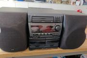 JVC MX D4T Tuner Component Amp 3Disc CD Cassette Player HiFi POWERS