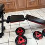 Nice Gym Set, Multiangle Weight Bench + Adidas Dumbbell Weight Set!! Image 5