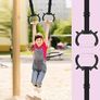 Gymnastics Rings Set, Children's Home Gym Equipment, Children's Adjustable Strap Strength Training Rings, Pulling Rings for Physical Training Image 3