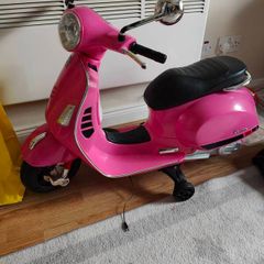 kids Vespa motorbike ride on