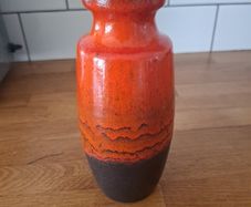 mid century west germany fat lava Scheurich vase