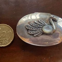 Sterling silver vintage pill box