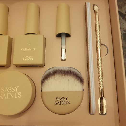 Sassy Saints at home nail manicure kit+ extras