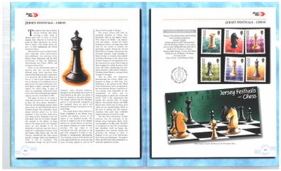 2004 Jersey (Channel Islands) Stamp Year Book (softback) issued by Jersey Post with 16 images of contents