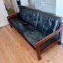 mid century danish teak sofa dyrlund Image 2