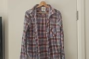 Mud Brand Light Plaid Button Up