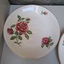 J and G Meakin rose Plates Image 5