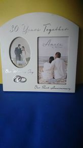 Photo frame 30 wedding anniversary