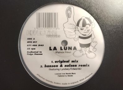 Patrick Prins (aka Movin' Melodies) - La Luna - Effective Records - (to The Beat Of The Drum Bang) Patrick Prins Classic!