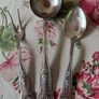 Vintage Italian Silver Plate Serving Utensils Image 2