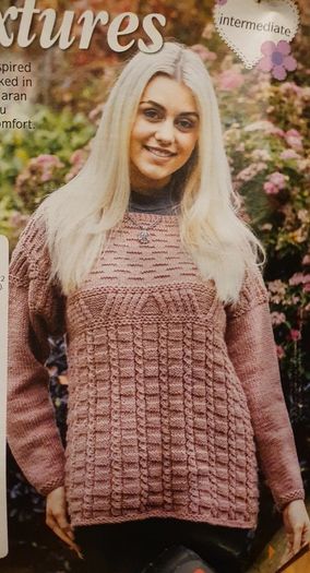 A Knitting Pattern  - A Lovely Ladies Sweater