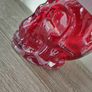 Halloween Red Glass Skull Candy Dish Image 8