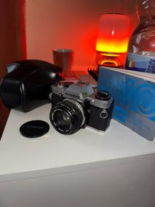 Olympus OM10 35mm Film Camera with Zuiko 50mm f1.8 fully working