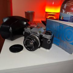 Olympus OM10 35mm Film Camera with Zuiko 50mm f1.8 fully working