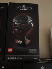 lego Star Wars dark trooper helmet 75343