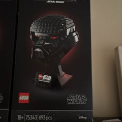 lego Star Wars dark trooper helmet 75343