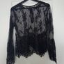 Black lace top Image 3