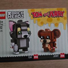 lego brick headz 40793  tom & jerry