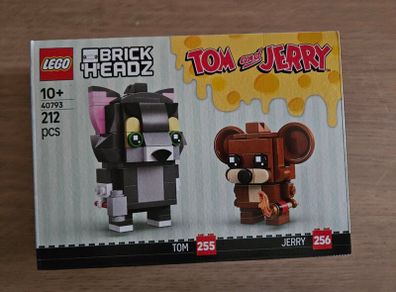 lego brick headz 40793  tom & jerry