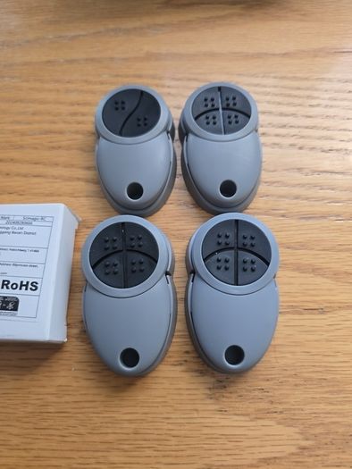 868MHz wireless remotes