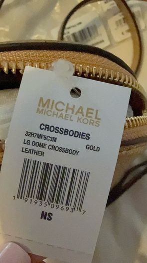 Gold Michael Kors Handbag