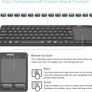 Arteck Backlit Bluetooth Keyboard and Touchpad Image 4