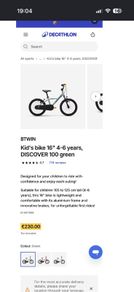 Kids bike 16'