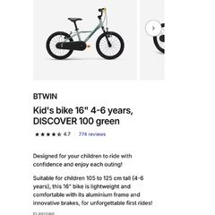 Kids bike 16'