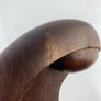 Modernist abstract wooden sculpture Image 8