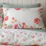 Catherine Lansfield Ella Poppy Cream Reversible Double Duvet Cover Set Image 3