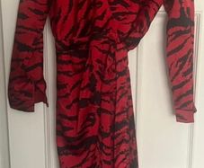 AX Paris Red Print Dress