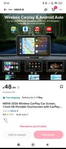 Car play rear camera