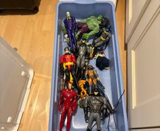 Figures and storage box