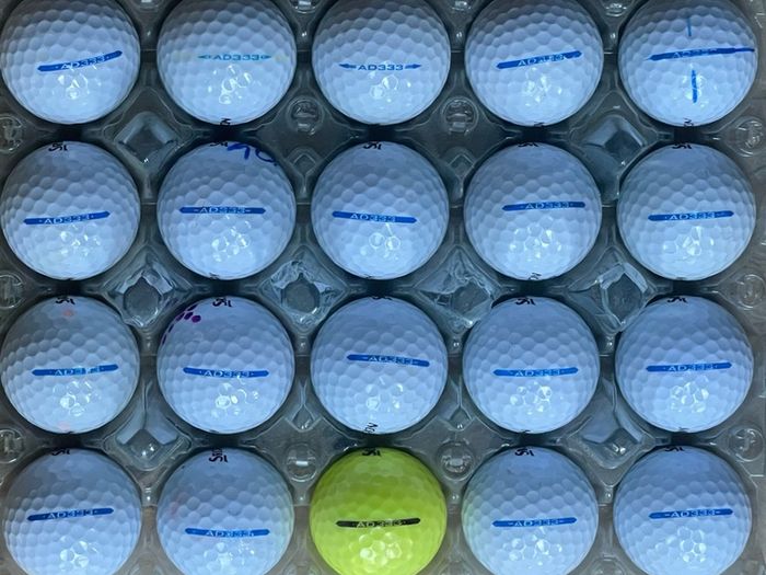 20 used Srixon AD333 grade B golf balls