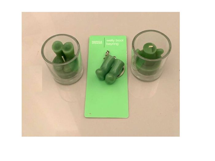 Candles + Keyring