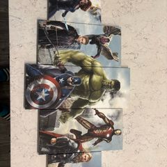 Marvel Avengers Canvas set