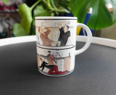 Rare Hudson Middeleton mug - The four ages of man