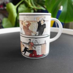 Rare Hudson Middeleton mug - The four ages of man