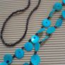 Mother of Pearl and Seed Bead Necklace Image 3