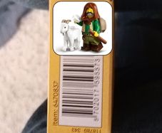 Lego 71045 Minifigures Series 25 Collectible Figure for Lego Fans: #5 Goat Shepherd with Goat