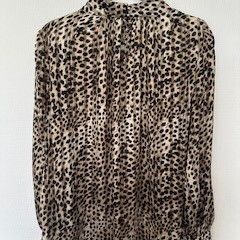 H&M Leopard Print Blouse