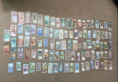Random pick 100 pcs notes from 100 coutries / regions,set