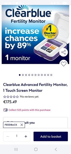 Clearblue Advanced Fertility Monitor