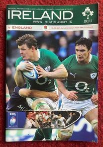 2011 Ireland v England - Six Nations Championship Programme