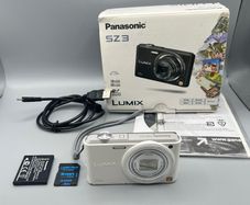 Panasonic Lumix DMC-SZ3 16.1MP Digital Camera White - Full Kit - Boxed
