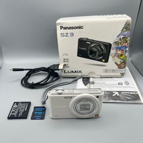 Panasonic Lumix DMC-SZ3 16.1MP Digital Camera White - Full Kit - Boxed