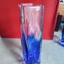Jerpoint Glass Studio Square SHORT Vases - Seascape Image 7