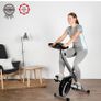 F-Bike, bicycle trainer, home trainer, foldable fitness bike, integrated training computer, hand pulse sensors, foldable, 8 resistance levels (FREE POSTAGE) Image 2