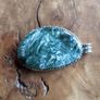 Genuine  Seraphinite Silver Large Pendant Image 3